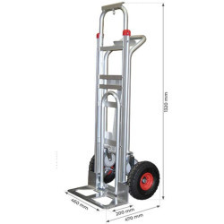 Diable / chariot de manutention 3 en 1 STC3