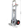 Diable / chariot de manutention 3 en 1 STC3