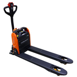 Transpalette avec batterie lithium pour usage intensif 2000 kg 