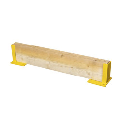 Protection de rayonnage complète avec bastaing