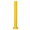 Poteau de protection d'entrepôt jaune