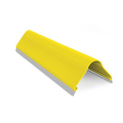 Cornière d'angle en PVC pour protection des poteaux et murs