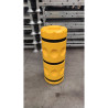 Protection en PVC double coque ronde pour poteau