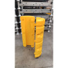 Protection en PVC double coque ronde pour poteau