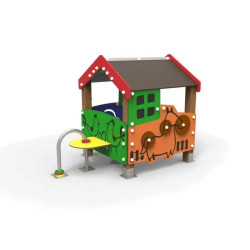 Pack aire de jeux 3 modules - Benito Area Educa 85 m²