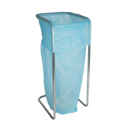 Lot de 50 sacs poubelle coloré 400 L 40MU sans lien de serrage