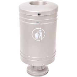Corbeille Gascogne socle en fonte 60 litres