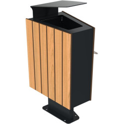 Corbeille en compact Viléo