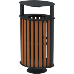 Corbeille en compact Ovalon