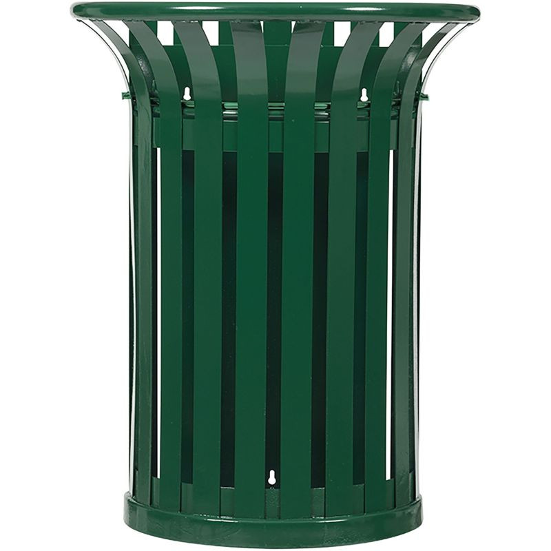 Poubelle de ville sur poteau - Tulipe