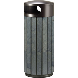Poubelle extérieur en matériaux recyclés - Zeno Etik