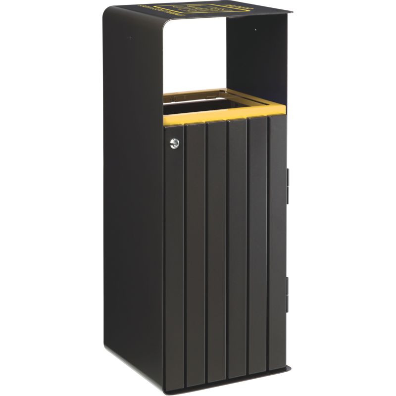 Poubelle Rossignol Artri tri sélectif extérieur - Ouverture rectangle