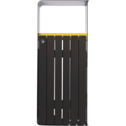 Poubelle Rossignol Artri tri sélectif extérieur - Ouverture rectangle