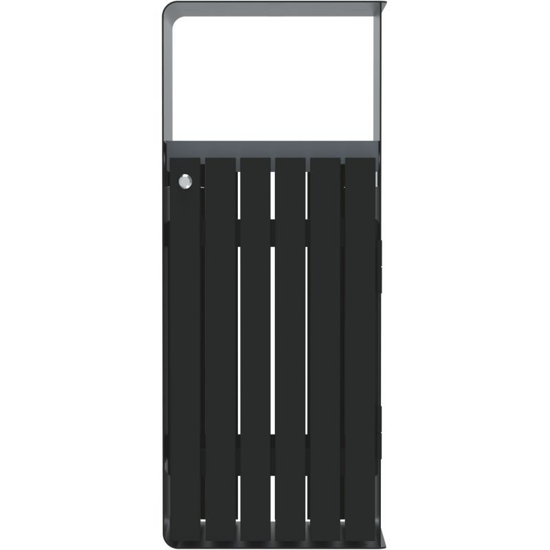 Poubelle Rossignol Artri tri sélectif extérieur - Ouverture rectangle