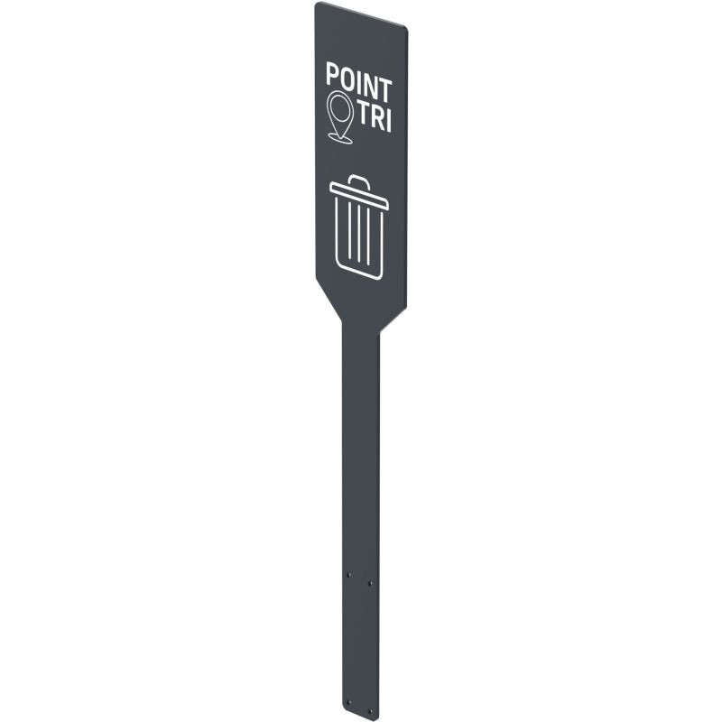 Totem pour poubelle de tri Rossignol Trirok