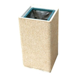 Corbeille de ville Naia en béton Naia