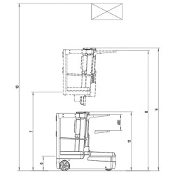 Nacelle stockpicker motorisée - Stockman