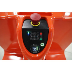 Transpalette électrique lithium à conducteur accompagnant 