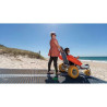 Fauteuil de baignade amphibie flottant pour PMR