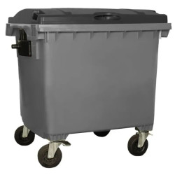 Conteneur poubelle 1100 litres Jcoplastic 4 roues