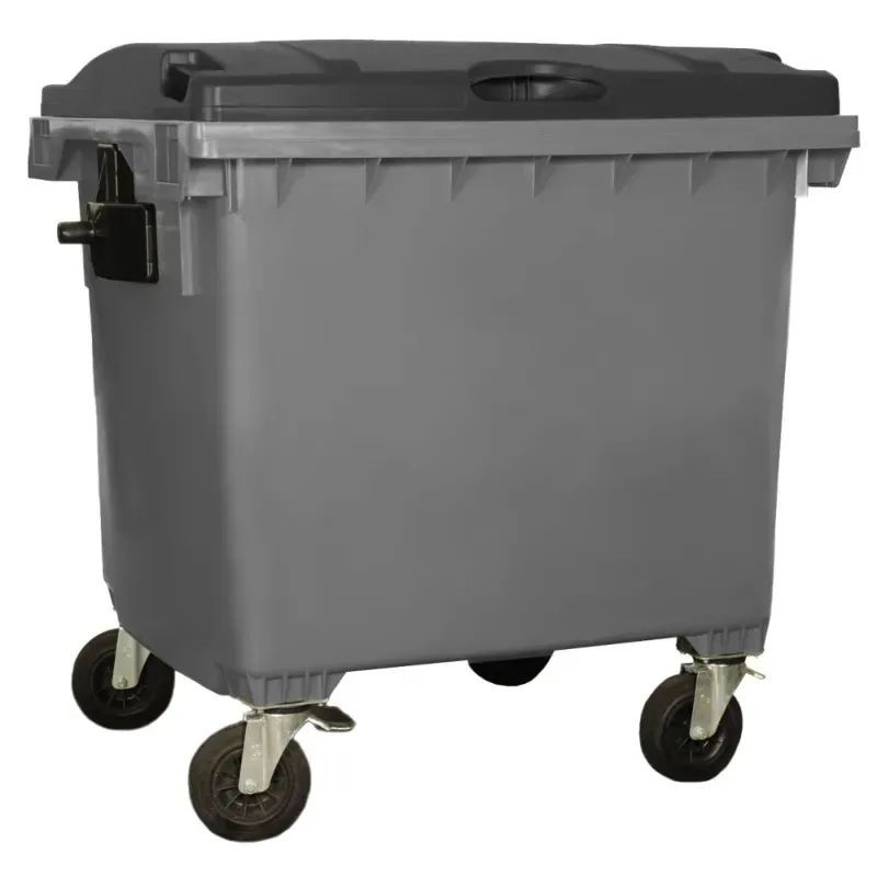 Conteneur poubelle 1100 litres Jcoplastic 4 roues