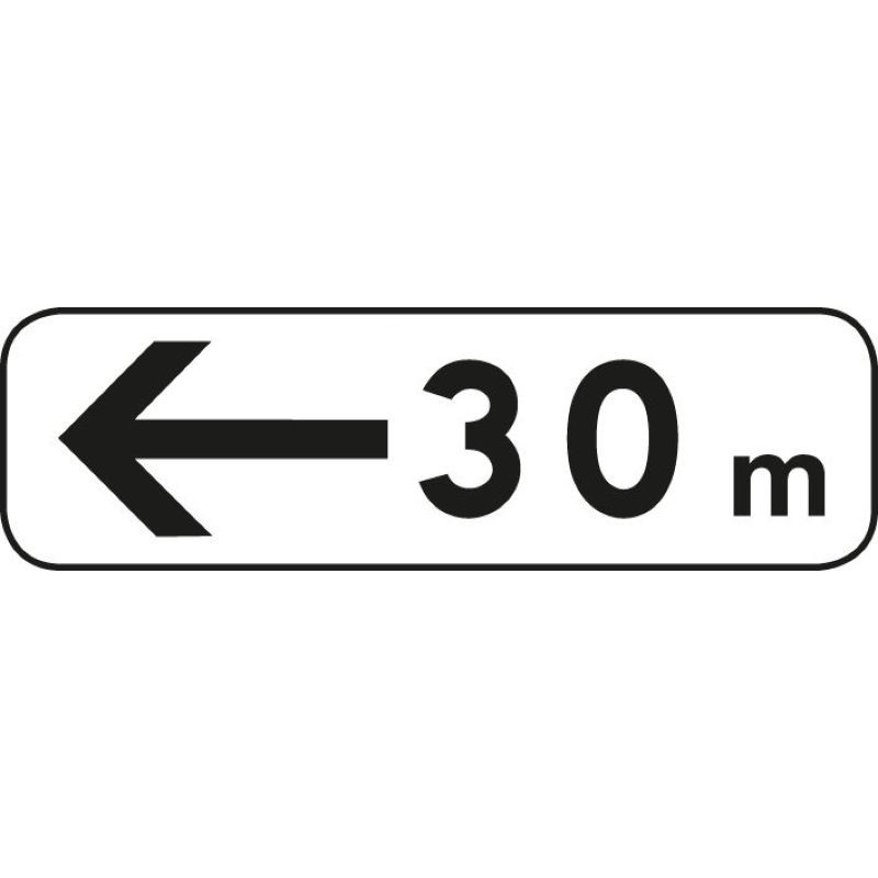 Panonceau M3b ex.4 indication de position bas droite