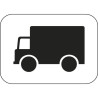 Panonceau véhicules affectés au transport de marchandises M4G