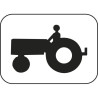 Panonceau véhicule agricole à moteur M4i
