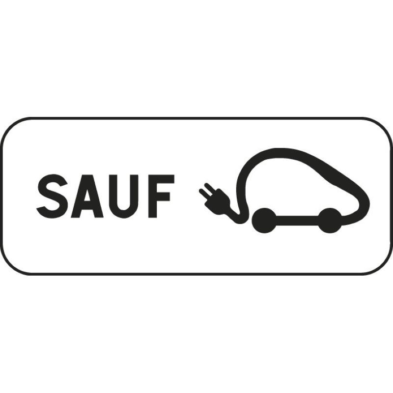 Panonceau stationnement interdit sauf pour véhicules électriques M6i