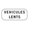 Panonceau véhicules lents M4e ex.1
