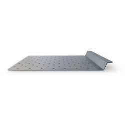 Gabarit de pose pour clous podotactiles à tige