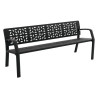 Banc Laforest en fonte pour extérieur
