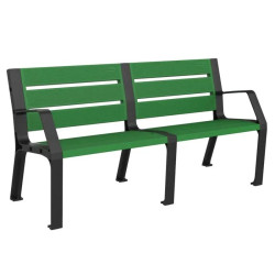 Banc et fauteuil Modo en plastique éco 100% recyclable