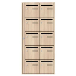 Bloc boite aux lettres intérieur - Edelen Excellence bois