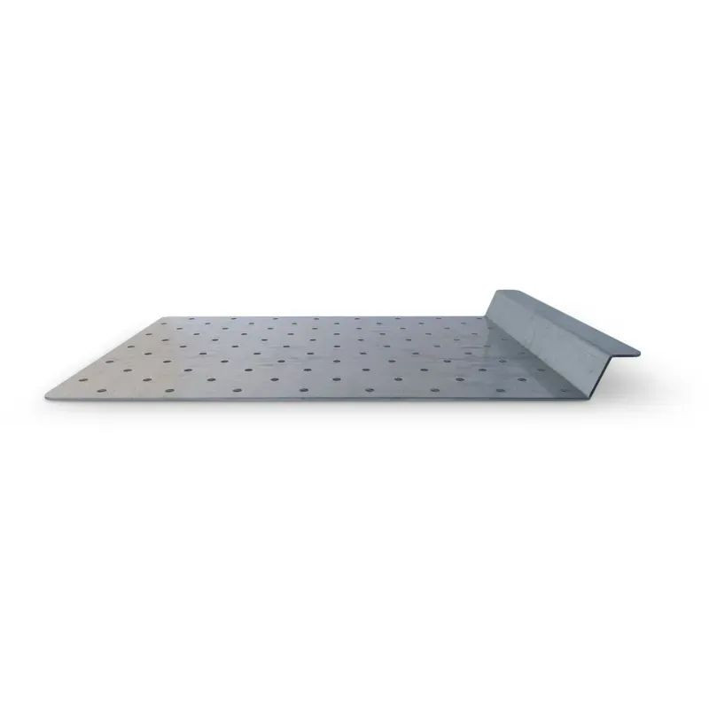 Gabarit de pose pour clous podotactiles à tige