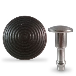 Clou podotactile en Inox noir A2 304L - Ingenio - Lot de 250