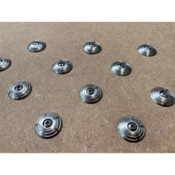 Clou podotactile pour bois à visser inox A2 - Lot de 200