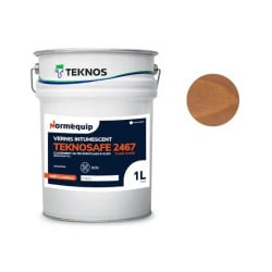 Vernis intumescent bois Teknos Teknosafe 2467 teinté