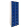 Grand casier consigne sans socle 2 casiers par colonne