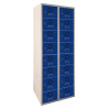Grand casier consigne sans socle 2 casiers par colonne