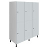 Grand casier consigne sans socle 2 casiers par colonne