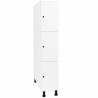 Grand casier consigne sans socle 2 casiers par colonne