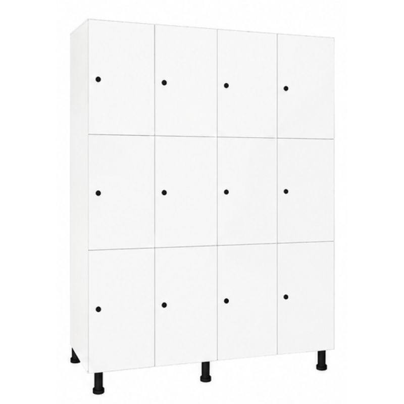 Grand casier consigne sans socle 2 casiers par colonne