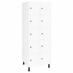 Grand casier consigne 1 ou 2 casiers transparents par colonne