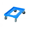 Plateforme roulante bac plastique 60 x 40 cm - avec ou sans timon