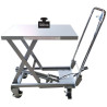 Table élévatrice aluminium - 100 kg