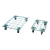 Plateau roulant grillagé pour bac ou carton 60x40 cm ou 80 x60 cm