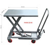 Table élévatrice aluminium - 100 kg