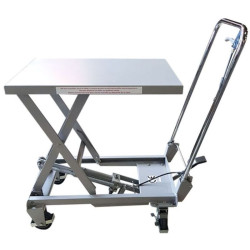 Table élévatrice aluminium - 100 kg