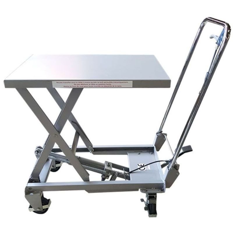 Table élévatrice aluminium - 100 kg